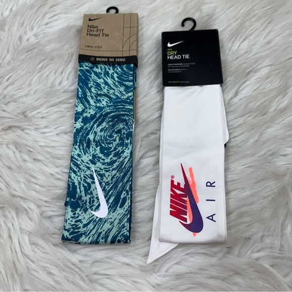 Nike Tie Headbands - Picture 1 of 7